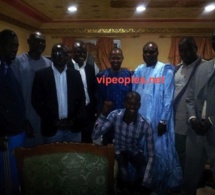 En image : visite de Bara Gaye, Lamine Faye et Cie dans le bureau de Sidy Lamine Niass à Walfadjri