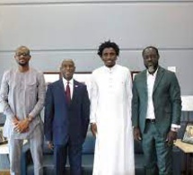 Wally Seck reçu par l'ambassadeur des États-Unis