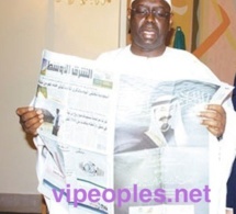 IMAGE POLITIQUE - Quand Macky Sall lit le journal arabe