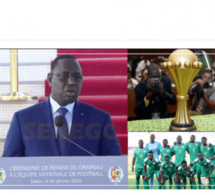 Qualification en quarts de finale : Macky Sall regalvanise les “Lions” du Sénégal
