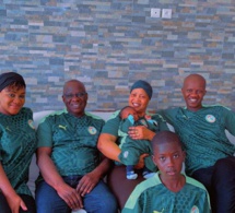 Senegal champion d'Afrique le bonheur du Pdt Mbagnick Diop du MEDS et sa famille s'affichent