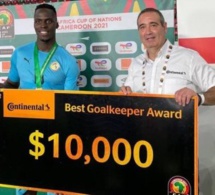 Continental décerne le prix du meilleur gardien de but à la Coupe d’Afrique des Nations TotalEnergies 2021