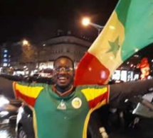 Champs-Elysées: les sénégalais fêtent leur titre de champion d'Afrique
