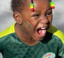 Victoire des Lions : La photo de cette petite « Lionne », elue plus belle image de la Can 2021 (photos)