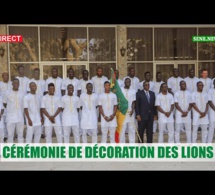 Can 2021 - SENEGAL : Cérémonie de décoration des lions