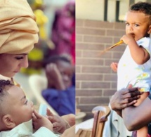 Idrissa Gana Gueye et sa femme pauline à Médina après la victoire des lions