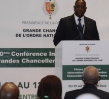Diamniadio: Ouverture de la 10e Conférence Internationale des Grandes Chancelleries Francophones, du 10 au 12 février 2022