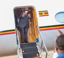 Fin de Séjour : Yoweri Museveni , le Président ougandais a quitté Dakar