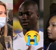 La fille de Pape Bouba Diop Presque en larmes devant le musé de son père "je pense a mon pere.."