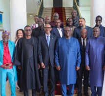 Présidence de l’UA : Macky Sall et Paul Kagamé rencontrent plusieurs artistes africains