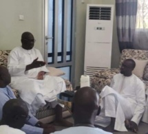 Magal Kazou Rajab- Ousmane Sonko reçu à Touba par Serigne Cheikhouna Mbacké