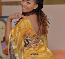 La ravissante actrice et animatrice Adjara Faye