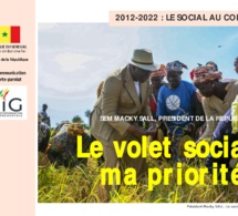 Le volet social ma priorité ( Contribution de Macky Sall )