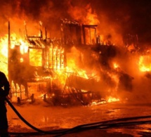 Kaolack: Une vingtaine de millions perdus dans un incendie