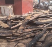 Kaolack : Un violent incendie cause d’énormes dégâts à Kabatoky