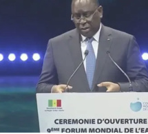 9ème Forum mondial de l’Eau: Le Président Sall apprécie la qualité et le succès de cet évènement historique