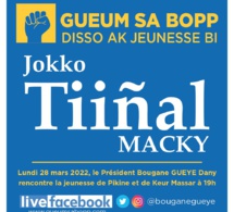 Geum sa bopp disso ak jeunesse bi jokko tiinal  macky...