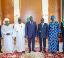 Célébration de notre indépendance : le Président Macky SALL a honoré des présidents d'institutions
