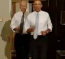 (Vidéo) "Let's move": footing de B. Obama dans la Maison Blanche