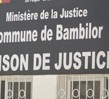 Facilitation de l’accès à la justice : Bambilor inaugure sa Maison de Justice