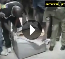 [VIDEO] Il voulait immigrer en France dans un carton … Regardez !