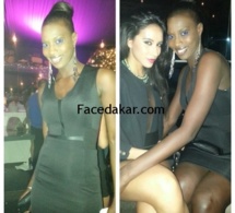 Le mannequin Codou la fille de Fallou Dieng en compagnie de sa meilleure amie Thug
