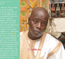 Malaise à la TFM: Kouthia aurait claqué la porte (statut)
