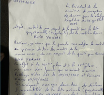 Une nouvelle qui tombe comme une bombe : Constat certifié par la DGE et la CENA, la liste de BBY est irrecevable
