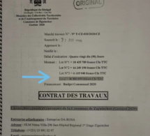 Marché de curage à Ziguinchor: ce qui montre que Sonko avançait des chiffres fictifs (document)