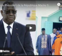 L 'arrivée du Président de la République Macky SALL dans la ville sainte