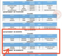 Listes de YAW à Bignona, Oussouye : qui est ce (cette) Ousmane Sonko enseignante ? (Document)