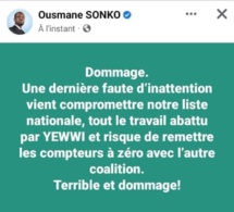 Le 08 juin 2022 marquera la fin du monstre Ousmane Sonko (Abdoulaye Mamadou Guissé)