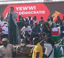 Manifestation YAW-Wallu / Barthélémy Dias, maire de Dakar : «Sans la liste nationale de Yaw, il n’y aura pas d’élections»