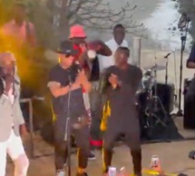 Regardez les pas de danse de Sadio Mané et El hadji Diouf en toute complicité