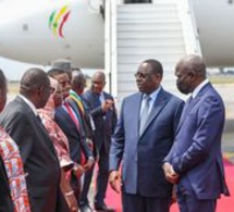 AFRICA CEO FORUM: Macky Sall accueilli à Abidian