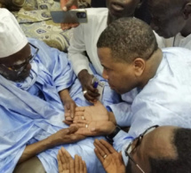 Bougane Guéye Dany et Fadel Barro en visite chez Serigne Mountakha pour clamer Macky Sall