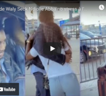 Arrivés de Waly Seck Ndiolle Abba no stress à l'aéroport JFK de New York pour le grand show