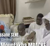 Reçu à Touba par Serigne Mountakha Mbacké, Sheikh Alassane Sène présente ses programmes au Khalife des Mourides