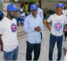 Législatives 2022 : Thierno Alassane Sall, Thierno Boccoum et Théodore Monteil de Aar Sénégal, à Kaolack