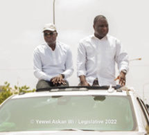 Législatives 2022 : Dimanche 17 Juillet, Khalifa Sall et la caravane de la coalition Yewwi Askan Wi à Mbour et Fatick
