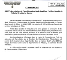 La Gendarmerie arrête Pape Mamadou Seck Chez son marabout et le ramène à Rebeuss (Document)