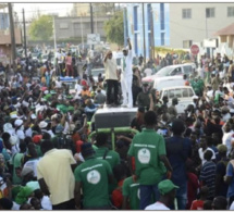 Législatives 2022 : Ousmane Sonko accueilli en fanfare dans la capitale du Nord.