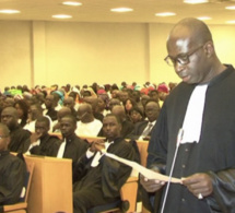 Ordre des avocats : Passation de service au Bâtonnat entre Me Papa Laïty Ndiaye et Me Mamadou Seck
