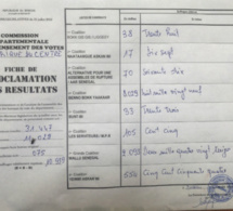 Législatives Afrique du Centre : la coalition BBY a gagné avec 8.029 voix.
