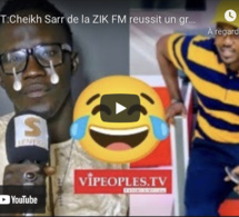 URGENT:Cheikh Sarr de la ZIK FM reussit un gros coup sur Thioune Boutik l'arroseur arrosé