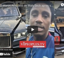 URGENT Maroc:Accident de Waly Seck apres son concert a-t-on voulu attenter à la vie du chanteu ?