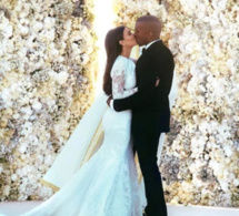 Kim Kardashian et Kayne West dévoilent la photo de leur mariage