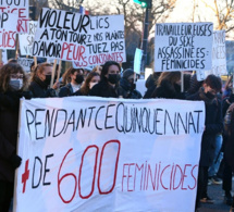 Féminicides en France : 122 femmes tuées en 2021, en hausse de 20 % en un an