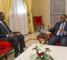 Les images du tête à tête entre Macky Sall et Amadou Ba, le nouveau PM