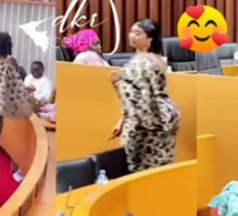 Le déhanchement de la députée Fanta Sall à l’Assemblée nationale secoue la toile